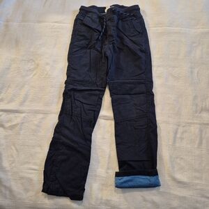 Cat & Jack boys size 6/7 pull on lined chino soft waist VGUC